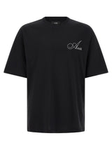 Amiri Black Cotton T-Shirt