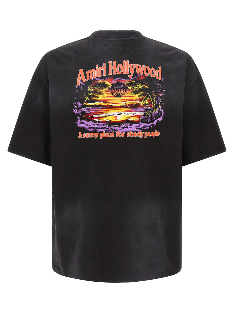 Amiri Black Cotton T-Shirt - Urban Skate Style