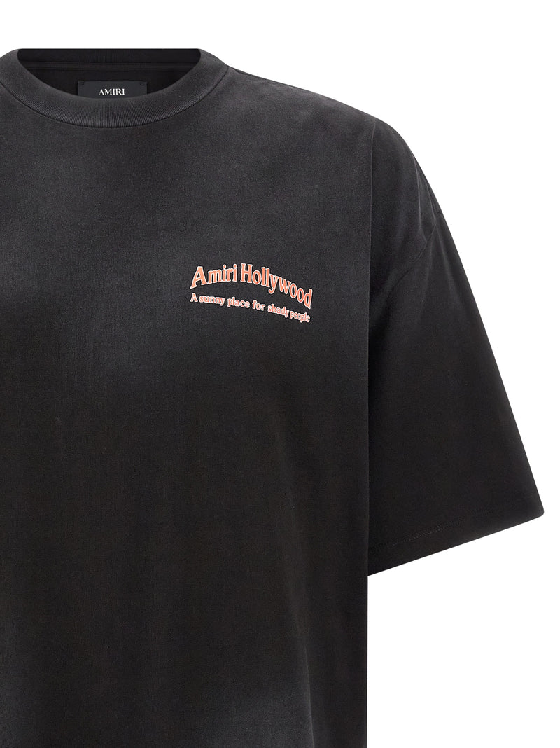 Amiri Black Cotton T-Shirt - Urban Skate Style