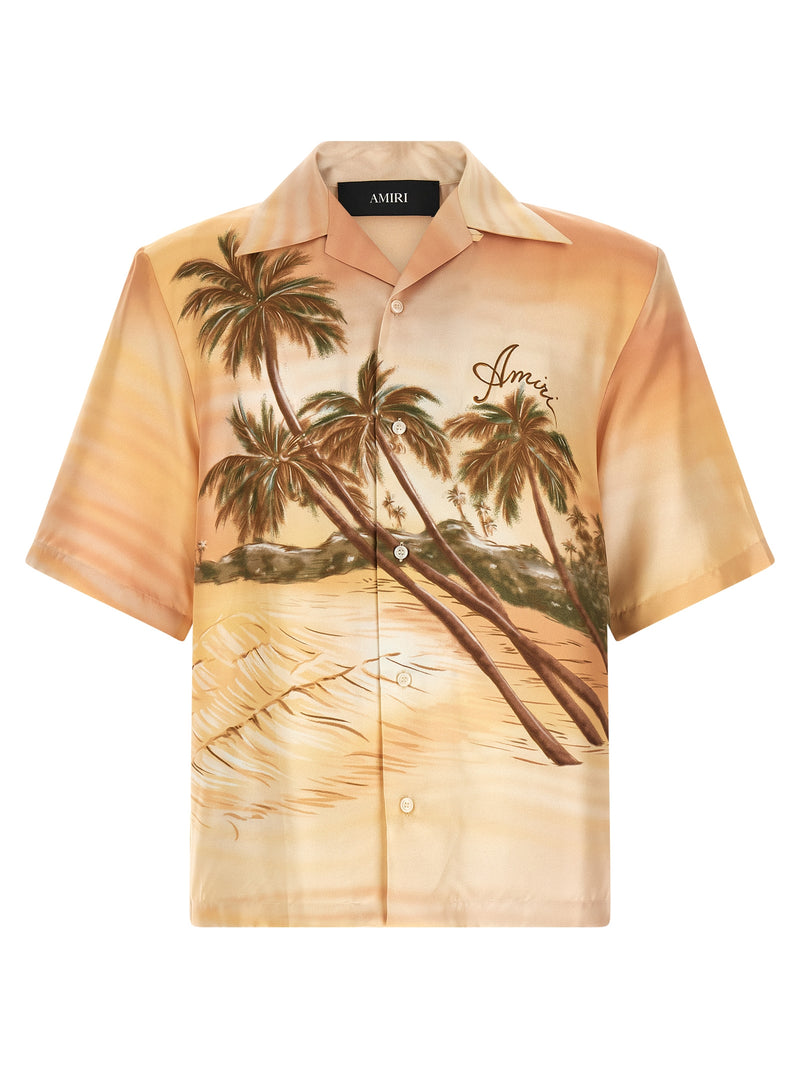 Amiri Multicolor Silk Blouse - Palms SE Camp Shirt