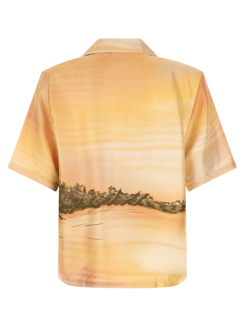 Amiri Multicolor Silk Blouse - Palms SE Camp Shirt