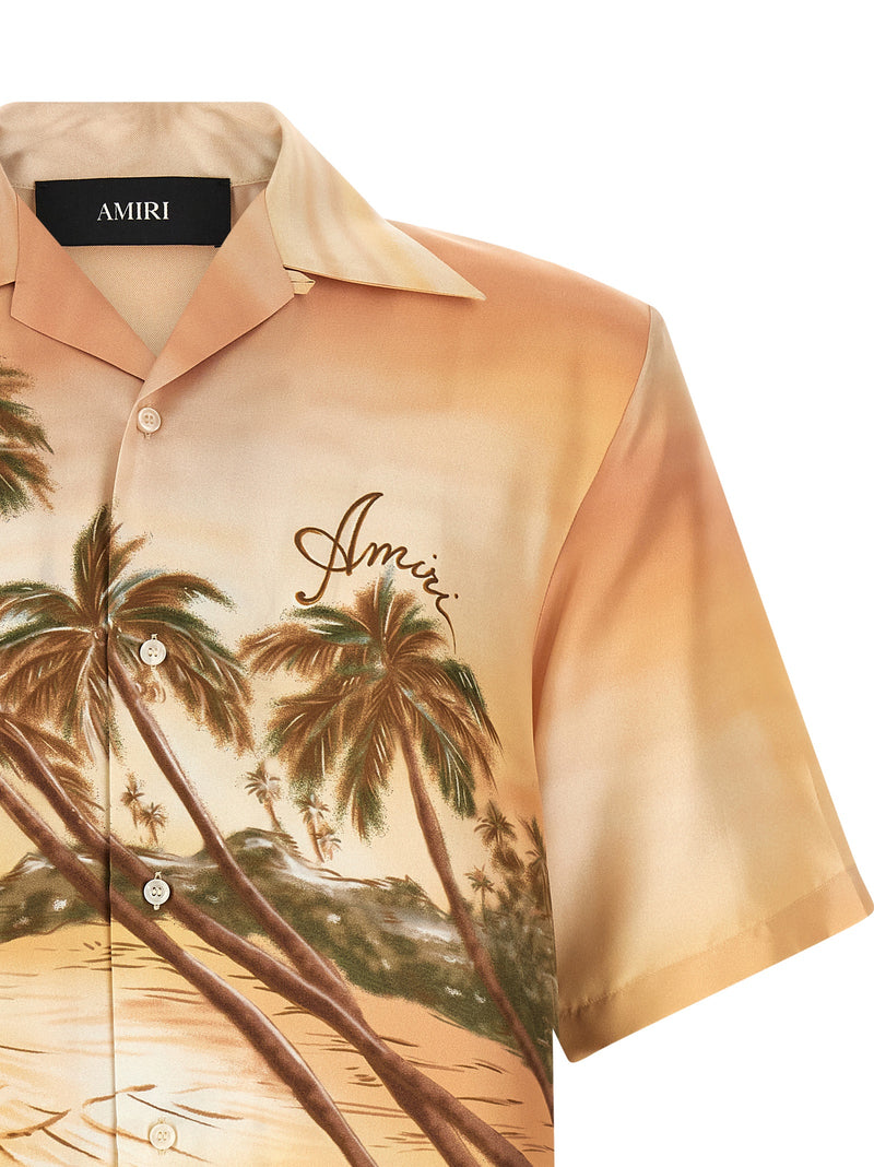 Amiri Multicolor Silk Blouse - Palms SE Camp Shirt