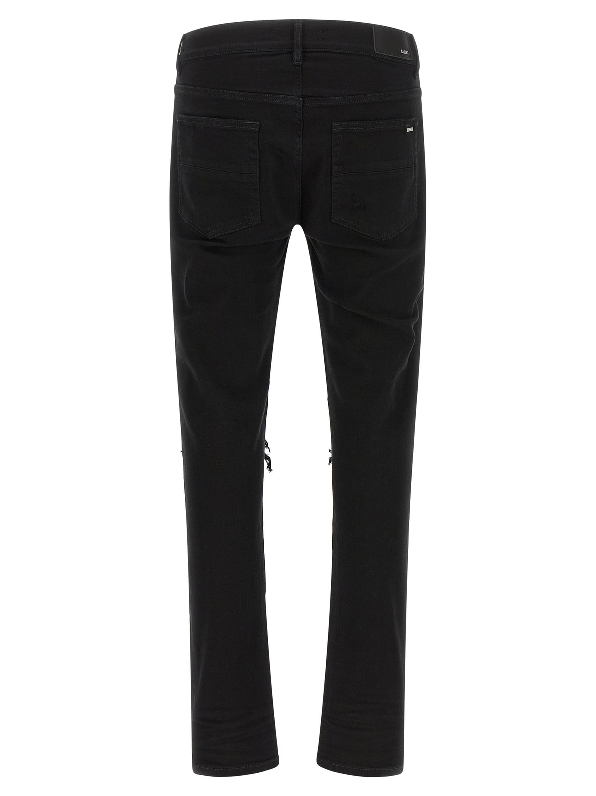 Amiri Black Cotton Slim Fit Jeans