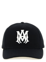 Amiri Black Cotton Cap (Baseball Hat)