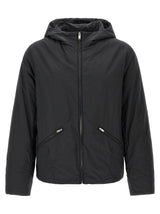 Undercover Black Cotton Full-Length Jacket