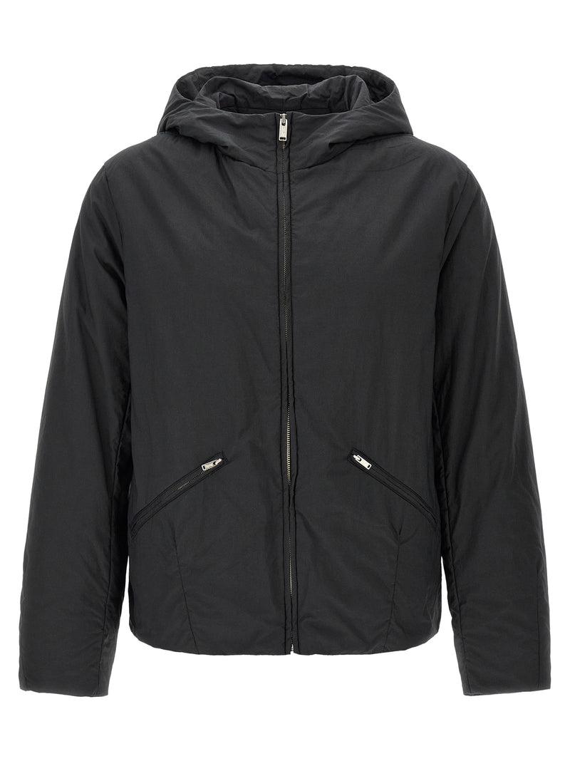 Undercover Black Cotton Full-Length Jacket - Cindy Sherman Design
