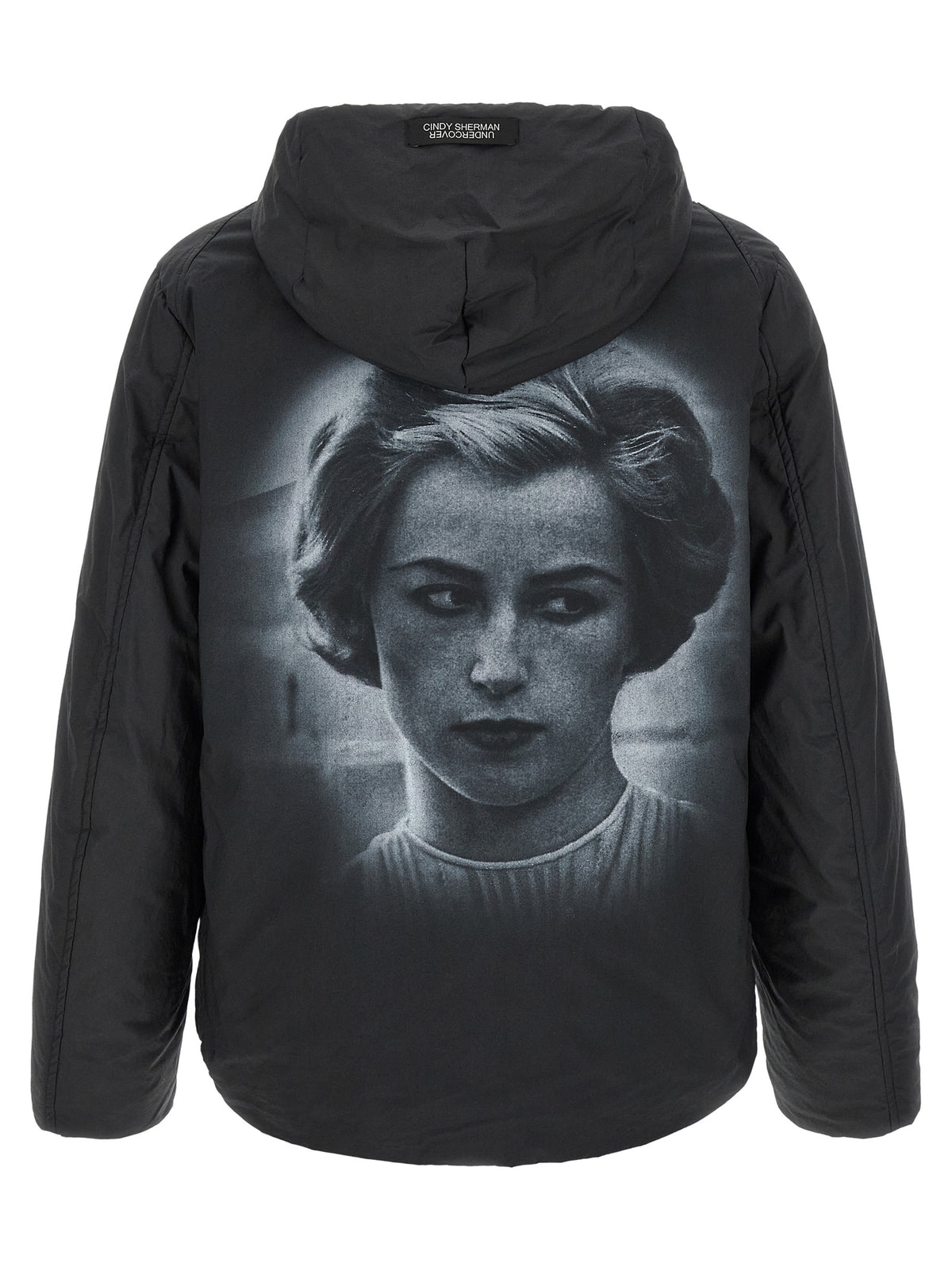 Undercover Black Cotton Full-Length Jacket