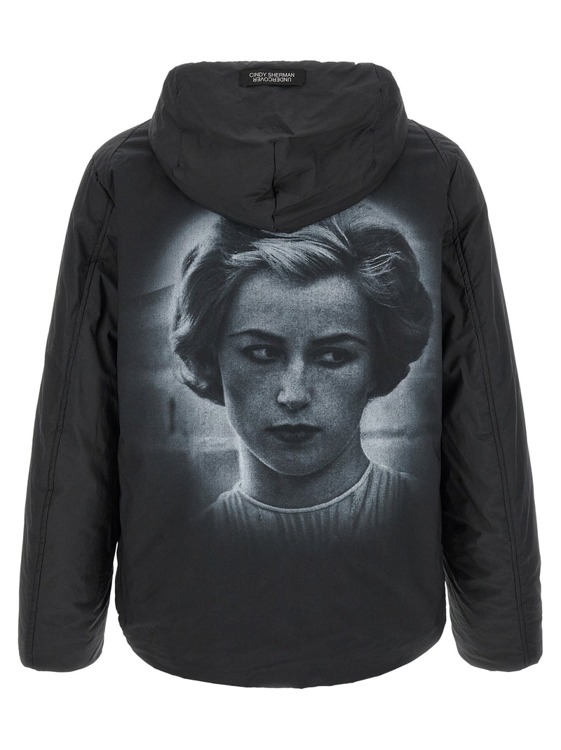 Undercover Black Cotton Full-Length Jacket - Cindy Sherman Design
