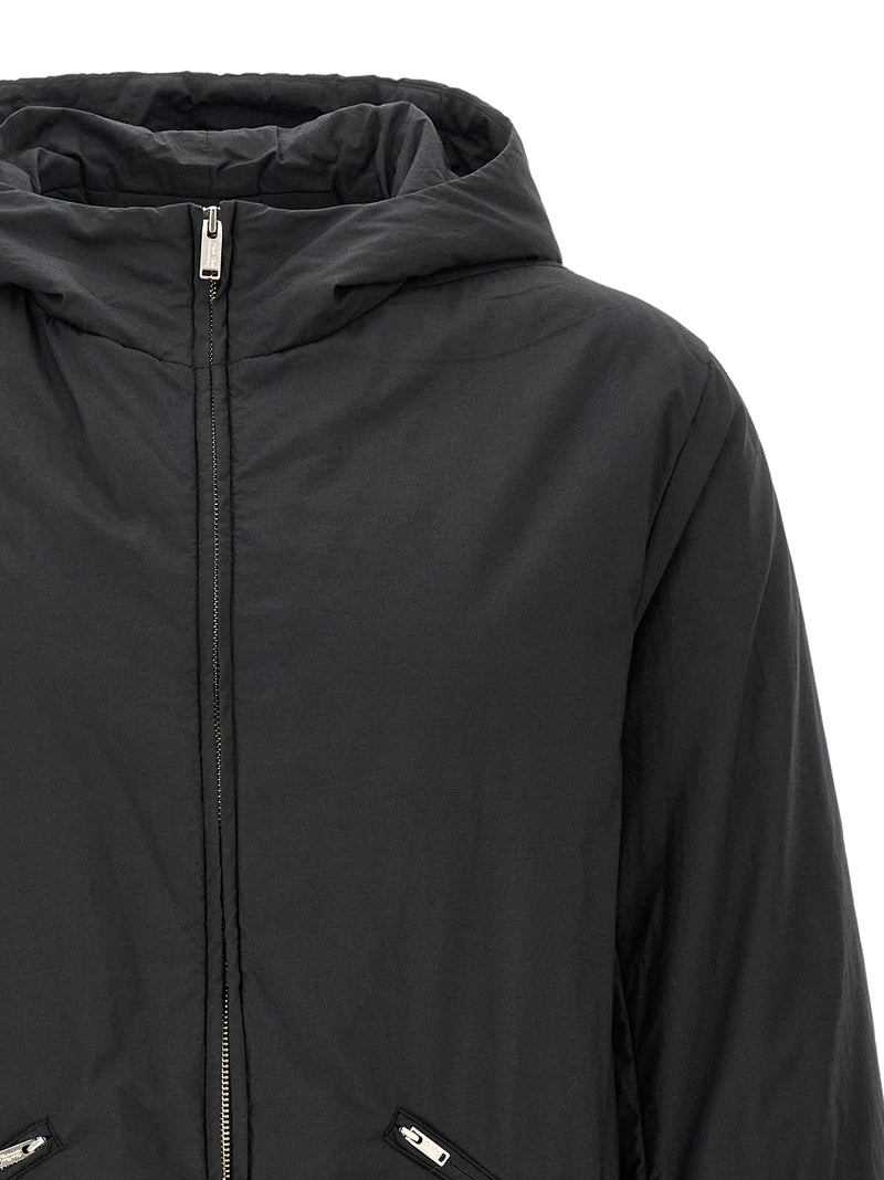 Undercover Black Cotton Full-Length Jacket - Cindy Sherman Design