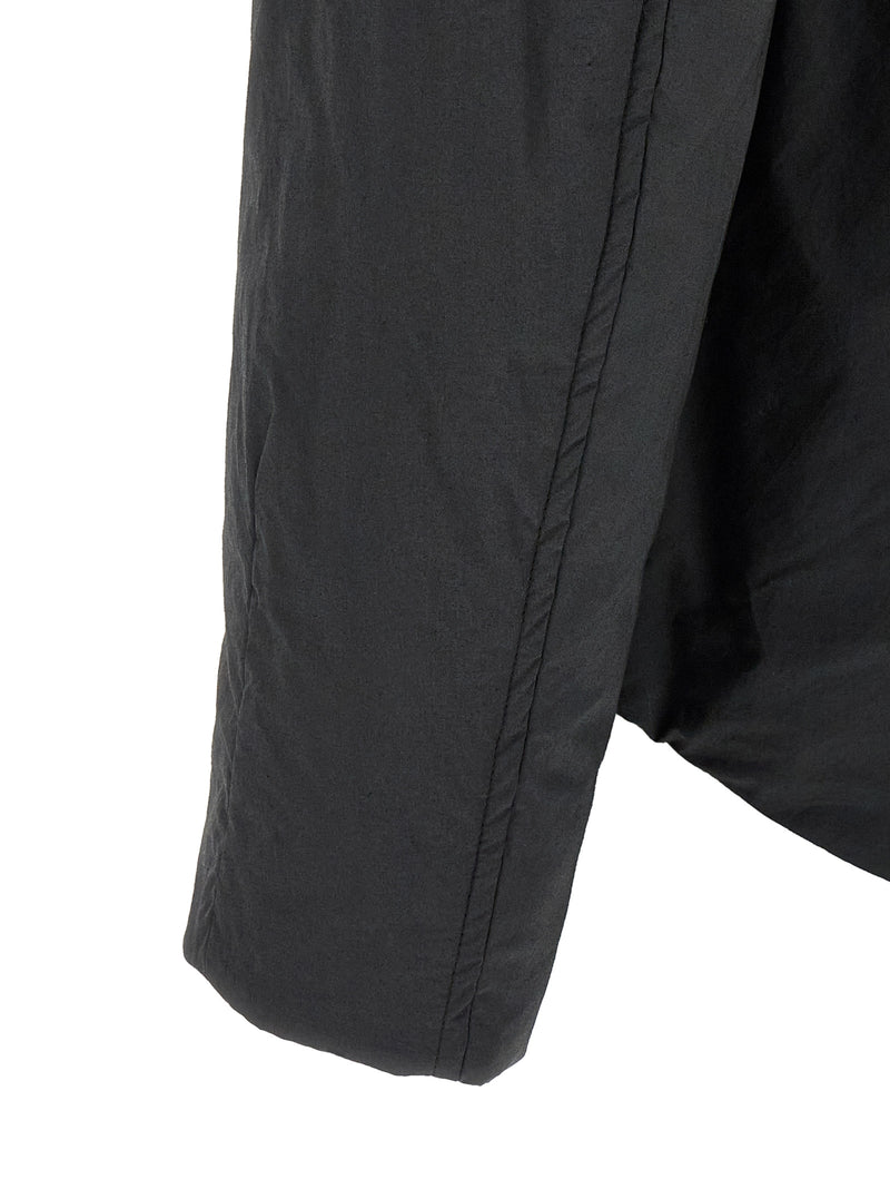 Undercover Black Cotton Full-Length Jacket - Cindy Sherman Design