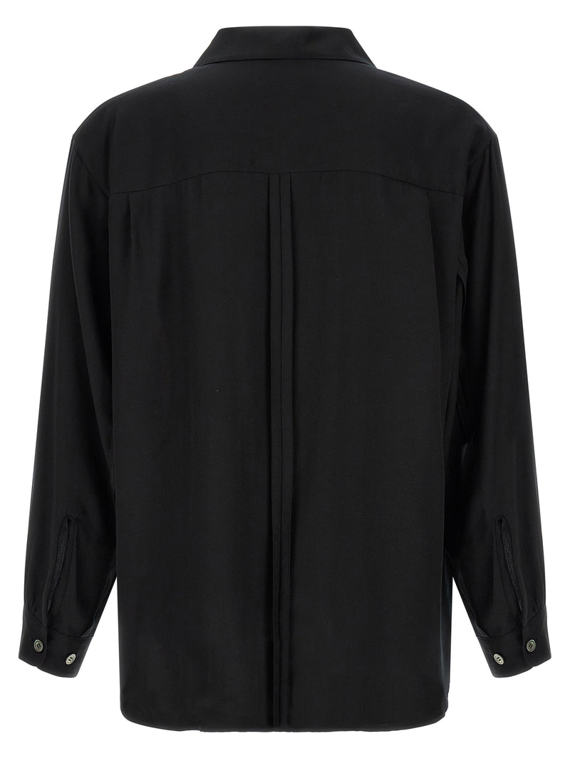 Undercover Black Rayon Blouse with Graphic Design