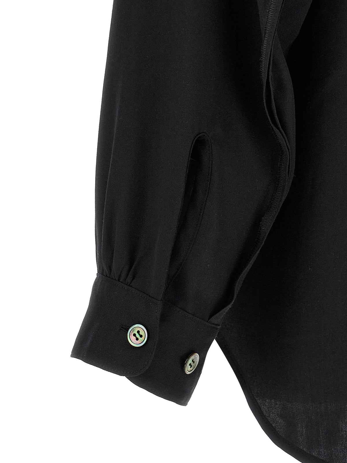 Undercover Black Rayon Blouse