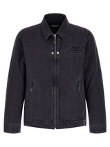 Undercover Blue Cotton Full-Length Jacket