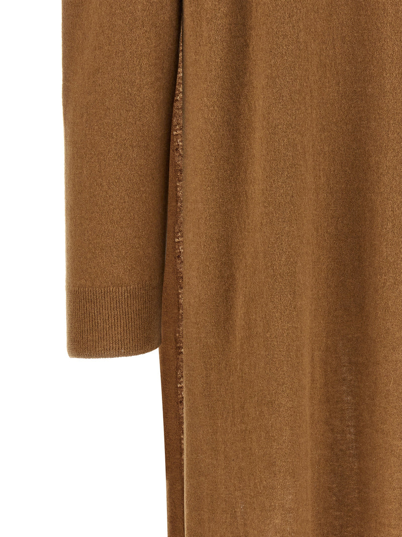 Darkpark Gia Beige Merino Wool Cardigan for Women