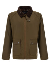 Barbour Brown Cotton Full-Length Jacket