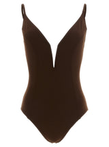 Eres Brown Polyamide One-Piece Swimsuit