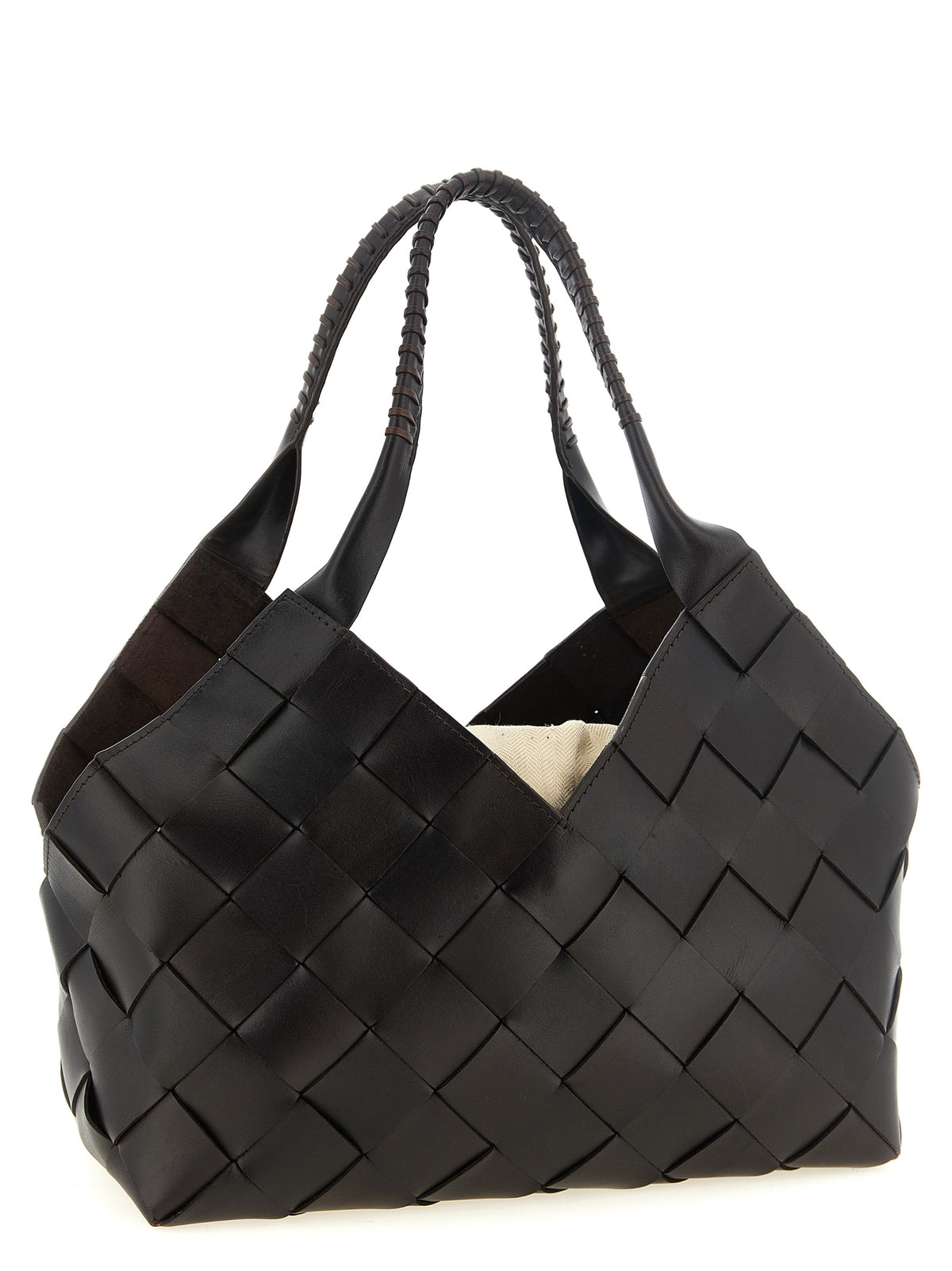Dragon Diffusion Brown Calfskin Shoulder Bag