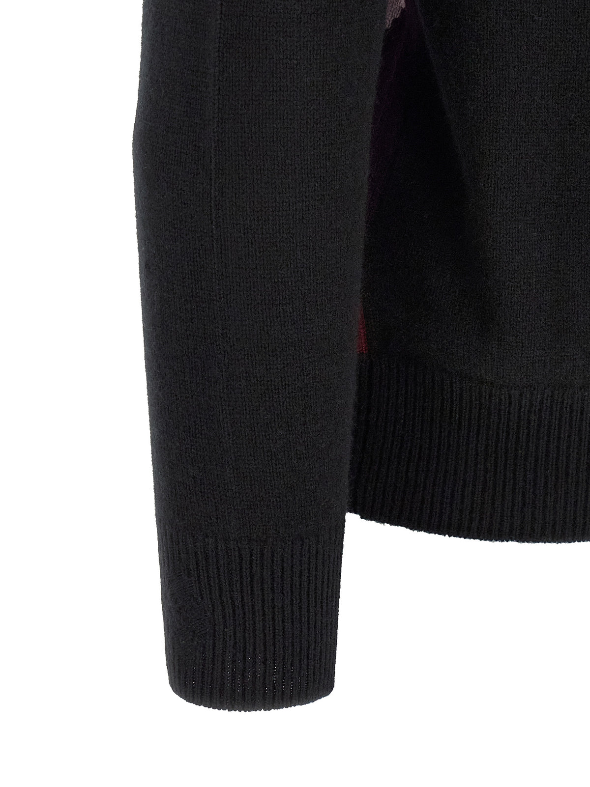 Ballantyne Black Cashmere Cardigan