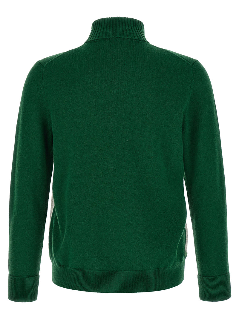Ballantyne Bicolor Cashmere Cardigan for Men