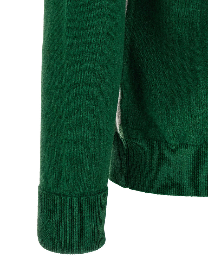 Ballantyne Bicolor Cashmere Cardigan for Men