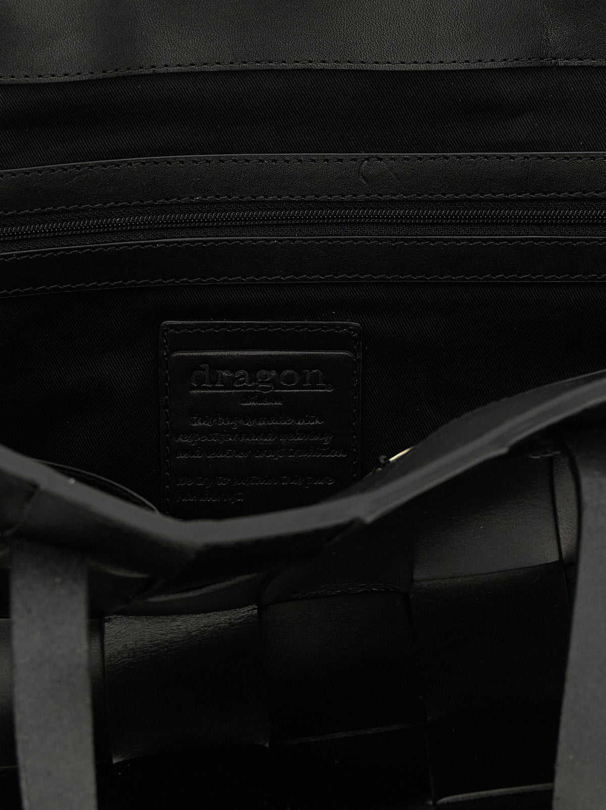 Dragon Diffusion Black Calfskin Handbag