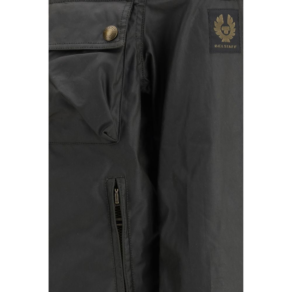 Belstaff Bicolor Cotton Coat - Slim Fit Classic Jacket