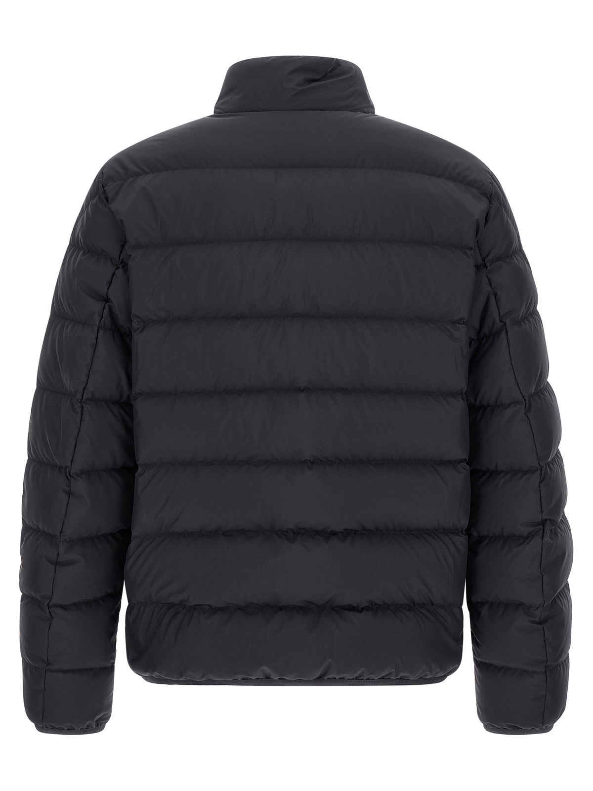 Moncler Blue Polyester Full-Length Jacket