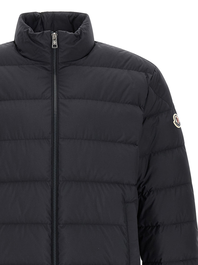 Moncler Baudinet Blue Polyester Full-Length Jacket