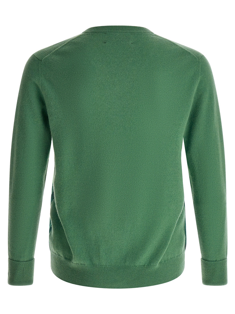 Ballantyne Bicolor Cashmere Cardigan - Luxurious Comfort