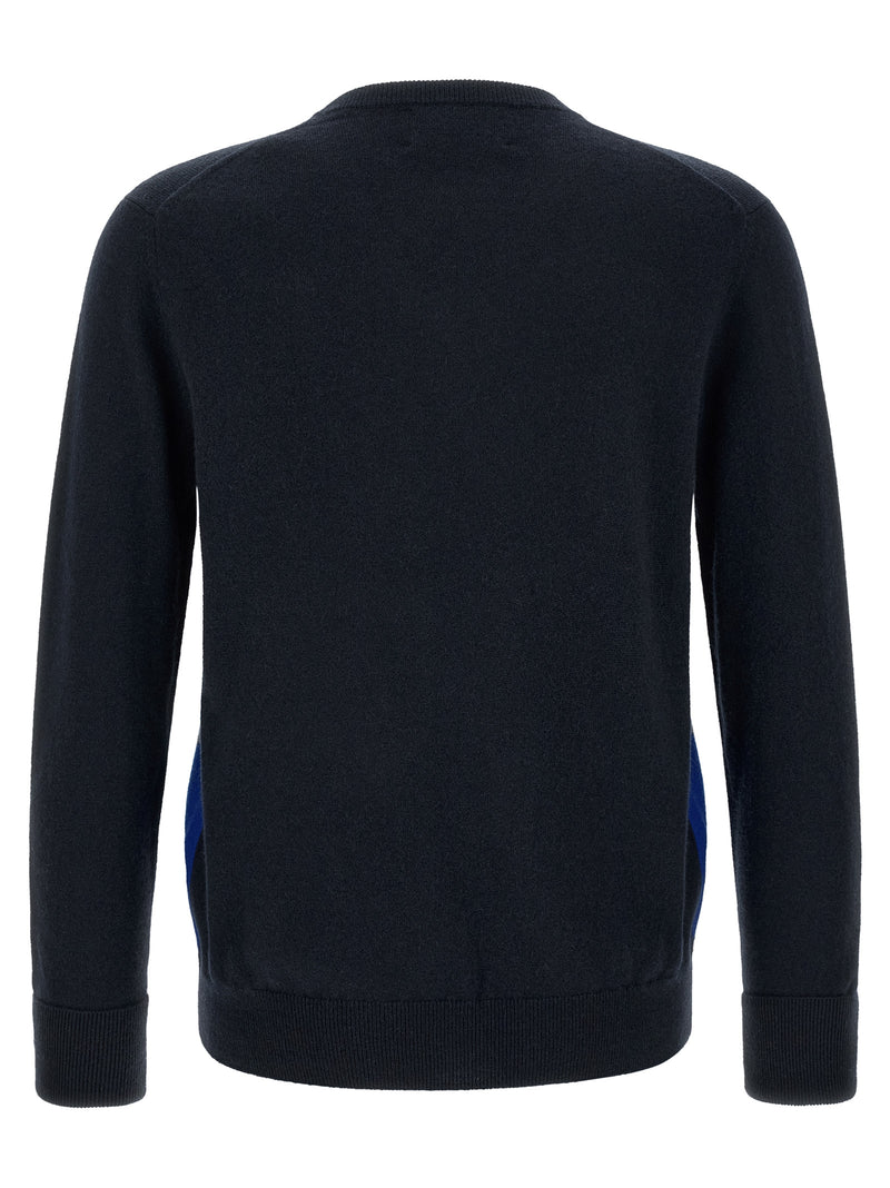 Ballantyne Blue Cashmere Cardigan - Luxurious Scottish Knitwear
