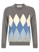 Ballantyne Gray Cashmere Cardigan