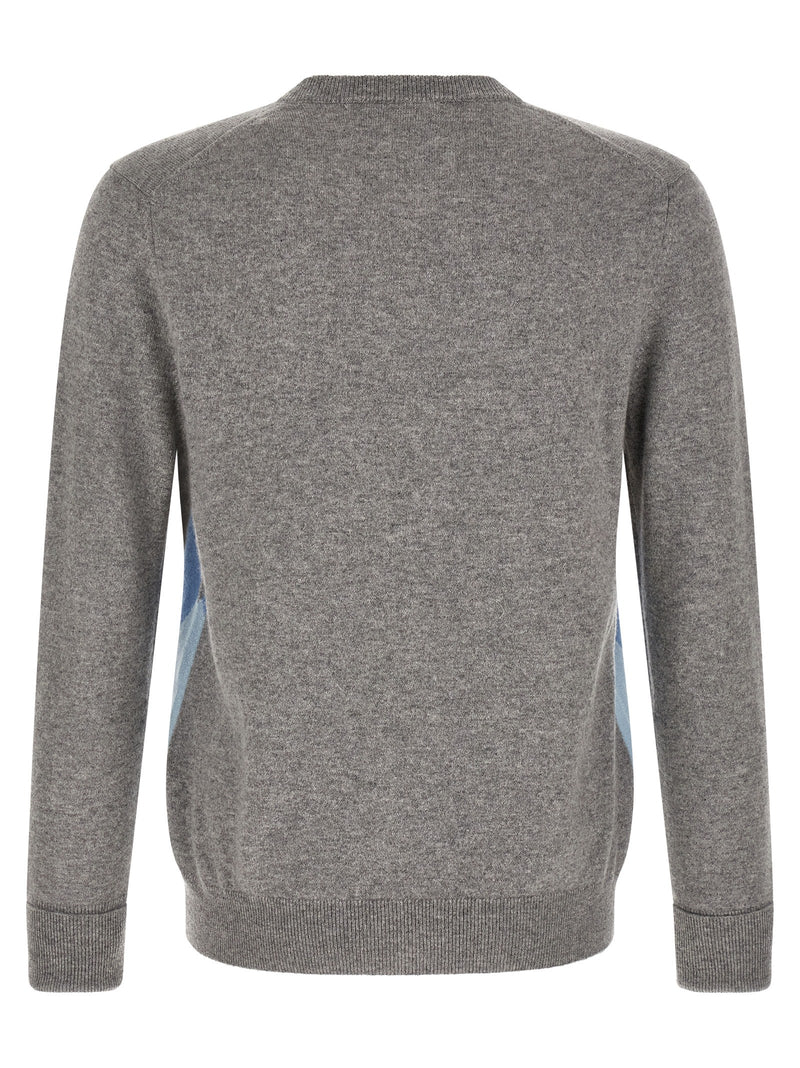 Ballantyne Gray Cashmere Cardigan - Timeless Elegance