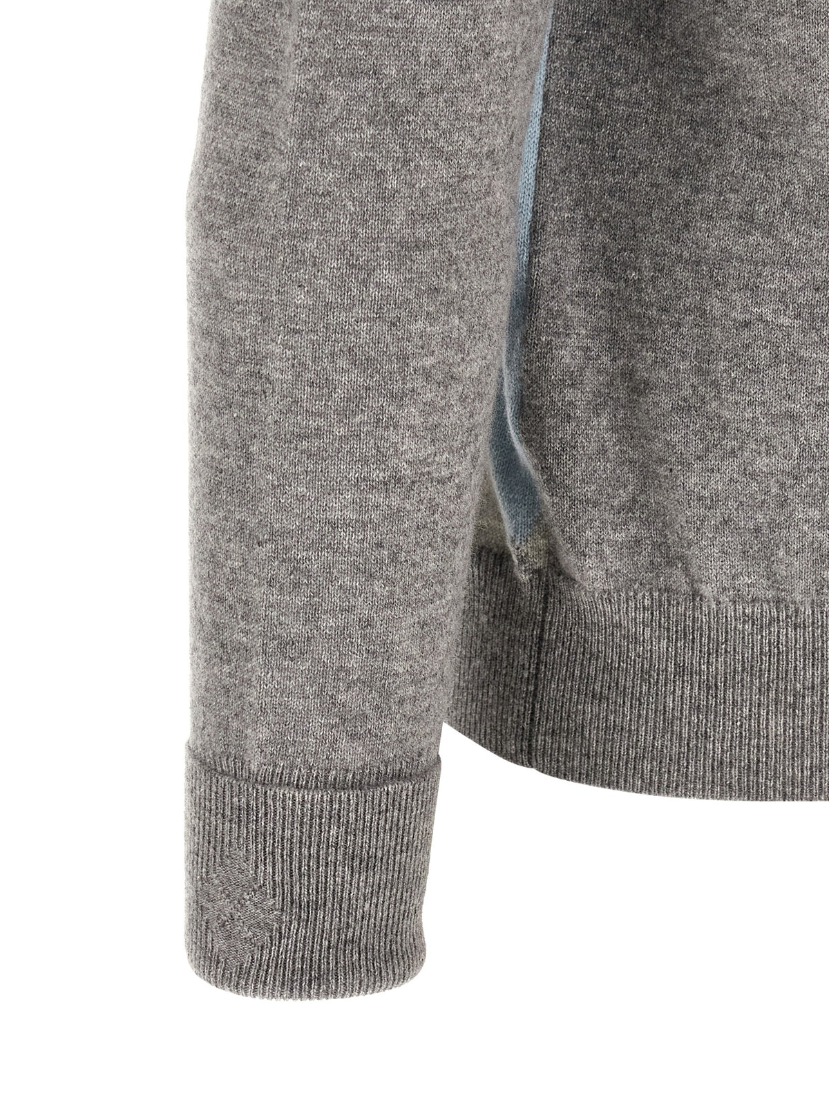 Ballantyne Gray Cashmere Cardigan
