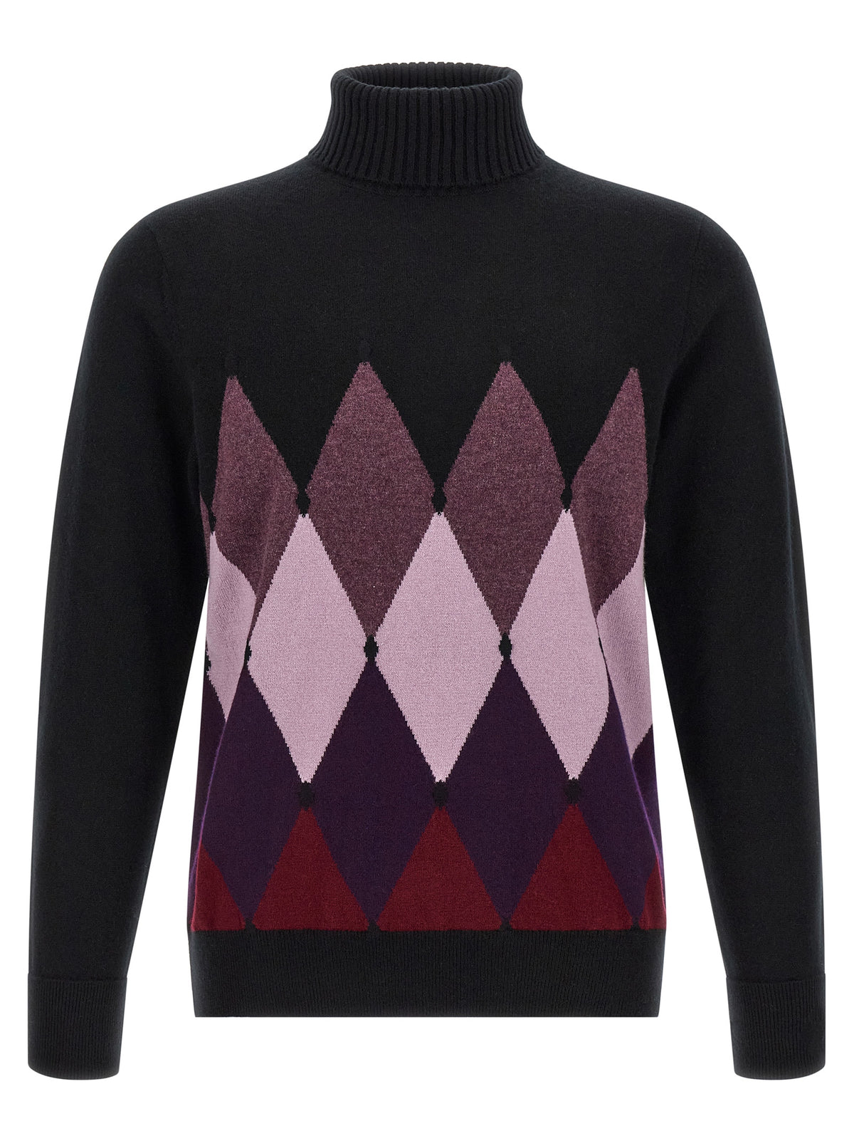 Ballantyne Black Cashmere Cardigan