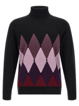 Ballantyne Black Cashmere Cardigan