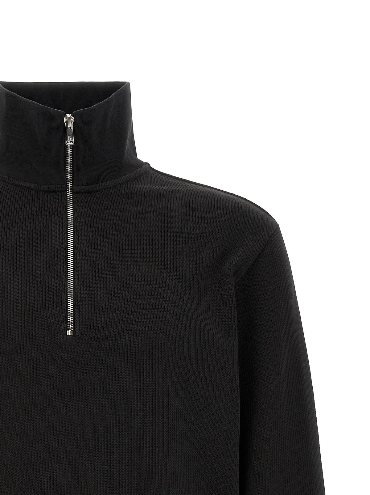 Hugo Boss Black Cotton Sweatshirt