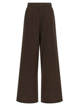 Entire Studios Brown Cotton Joggers (Workout Pants)