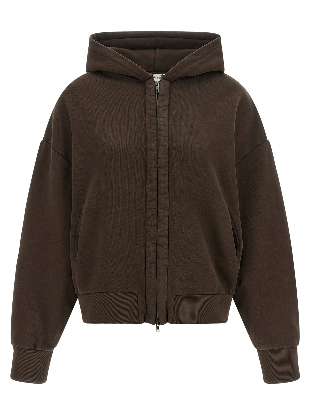 Entire Studios Brown Cotton Sweatshirt