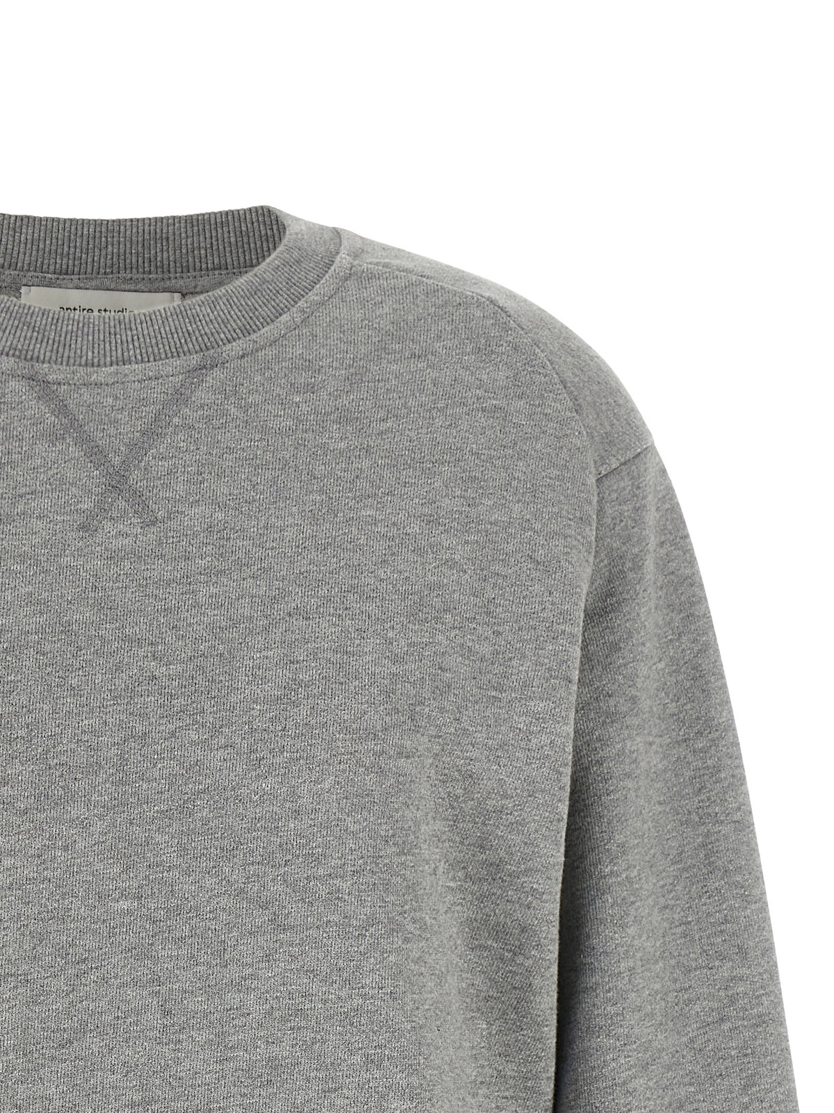 Entire Studios Gray Cotton Sweatshirt