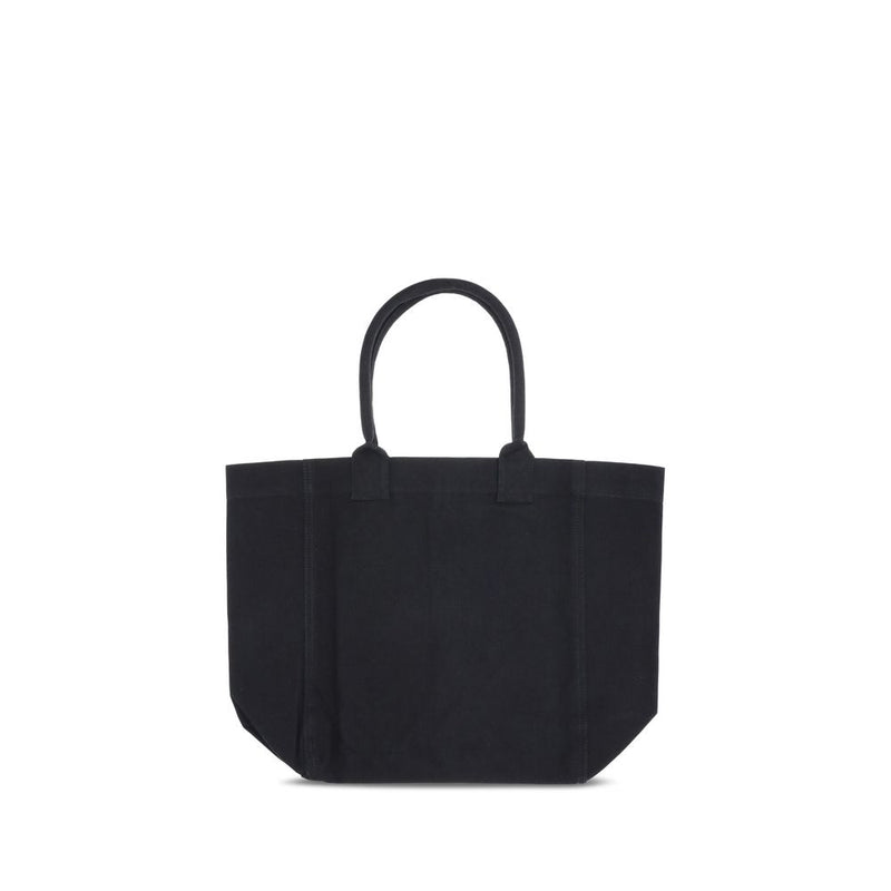 Isabel Marant Yenky Black Cotton Shoulder Bag