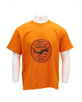Burberry Orange Cotton T-Shirt