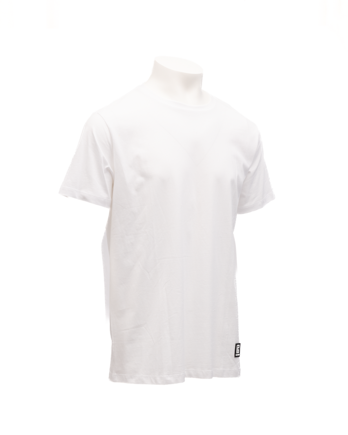 Balmain White Cotton T-Shirt