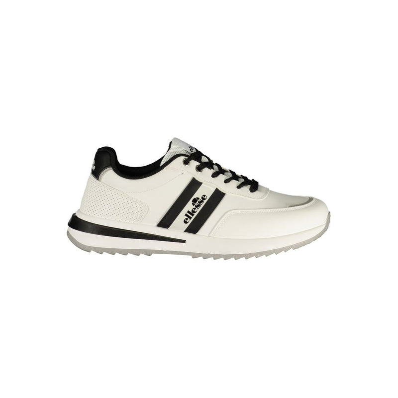 Ellesse White Polyurethane Men's Sneaker - Stylish & Comfortable