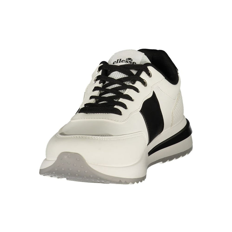 Ellesse White Polyurethane Men's Sneaker - Stylish & Comfortable