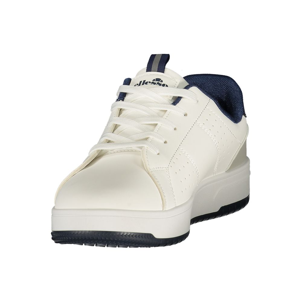 Ellesse White Polyurethane Men's Sneaker