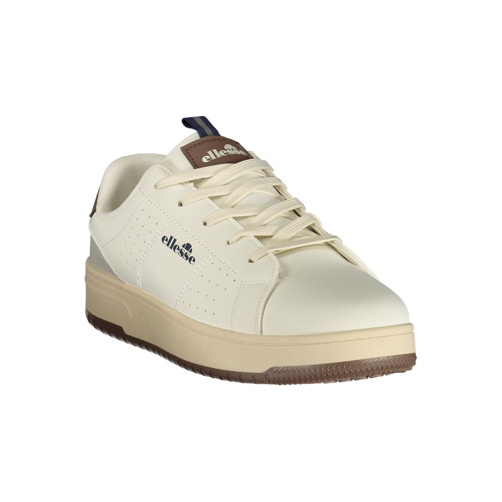 Ellesse White Polyurethane Men's Sneaker