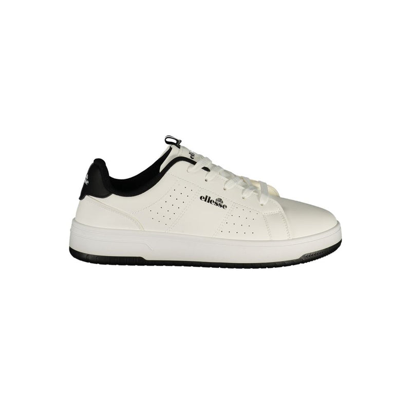 Ellesse White Polyurethane Men's Sneaker - Stylish & Comfortable