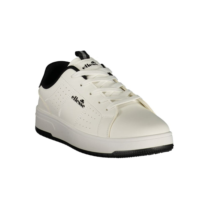 Ellesse White Polyurethane Men's Sneaker - Stylish & Comfortable