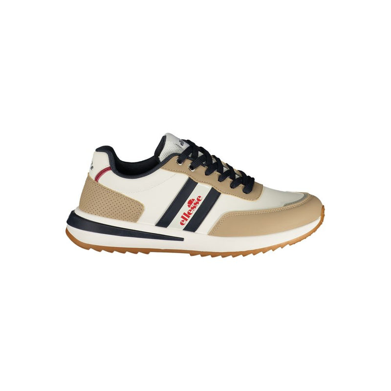 Ellesse White Polyurethane Men's Sneaker - Stylish Comfort