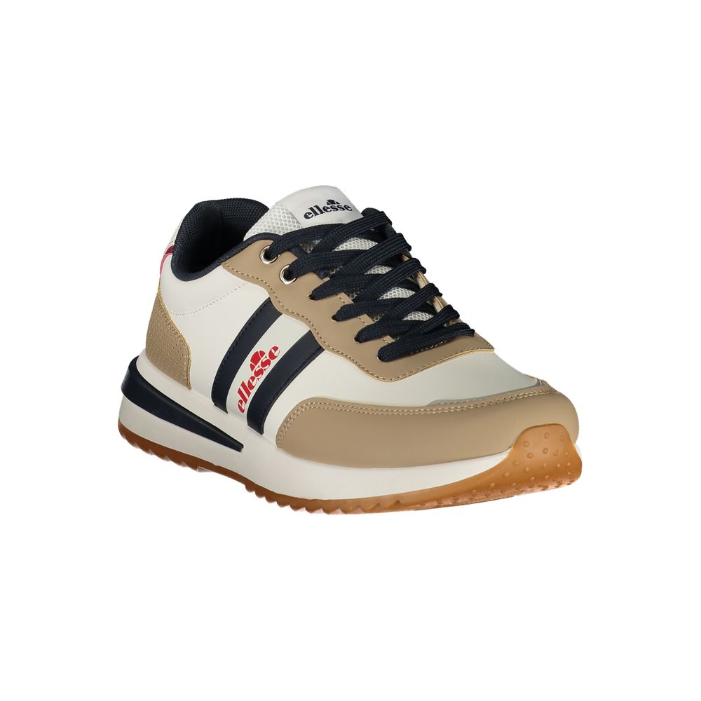 Ellesse White Polyurethane Men's Sneaker